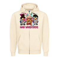 Sandshell hair whisperers Zipper Hoodie - BarkalooDesign