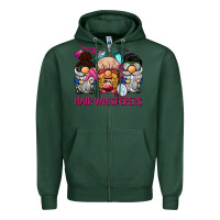 Sports Green hair whisperers Zipper Hoodie - BarkalooDesign