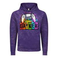 Cloud Purple gaymer lgbtq gaming Vintage Hoodie - OliviaCreatesArt