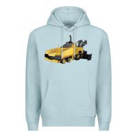 Blue Mist Asphalt Paver Premium Hoodie - LillyAllenDesigns