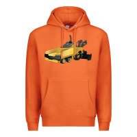 Carrot Asphalt Paver Premium Hoodie - LillyAllenDesigns