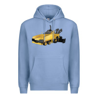 Colony Blue Asphalt Paver Premium Hoodie - LillyAllenDesigns