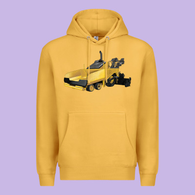 Asphalt Paver Premium Hoodie Designed By Lillyallendesigns