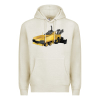 Oatmeal Heather Asphalt Paver Premium Hoodie - LillyAllenDesigns