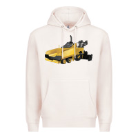 Pale Pink Asphalt Paver Premium Hoodie - LillyAllenDesigns