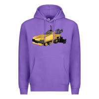 Purple Asphalt Paver Premium Hoodie - LillyAllenDesigns