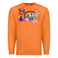 Carrot pride coffee cups Premium Sweatshirt - AdoDesignShop