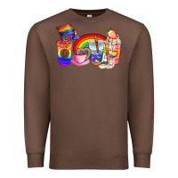 Chestnut pride coffee cups Premium Sweatshirt - AdoDesignShop