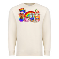 Sandshell pride coffee cups Premium Sweatshirt - AdoDesignShop