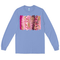 Colony Blue cancer brushstroke Long Sleeve Tee - FaDigitalArtStudio