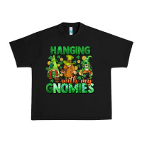 Black St. Patrick's Day gnomes Urban Heavy Tee - CowGirlArtShop