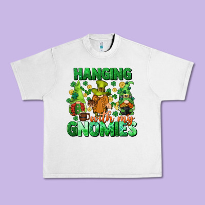 St. Patrick's Day Gnomes Urban Heavy Tee Designed By Cowgirlartshop
