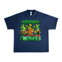 Navy St. Patrick's Day gnomes Urban Heavy Tee - CowGirlArtShop
