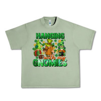 Oil Green St. Patrick's Day gnomes Urban Heavy Tee - CowGirlArtShop