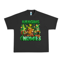 Pigment Black St. Patrick's Day gnomes Urban Heavy Tee - CowGirlArtShop