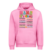 Fuchsia Pink mama its okay Urban Hoodie - JahusDesignShop