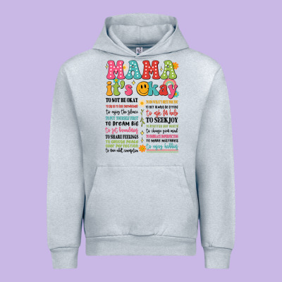 Mama Its Okay Urban Hoodie Designed By Jahusdesignshop