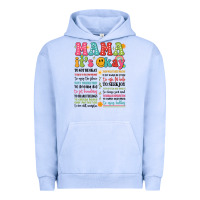 Pigment Grape Ice mama its okay Urban Hoodie - JahusDesignShop