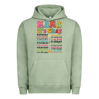 Pigment Oil Green mama its okay Urban Hoodie - JahusDesignShop