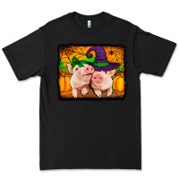 Black halloween pigs Premium Tee - Jasminsmagicworld