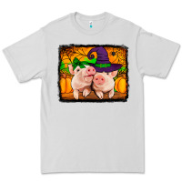 Dove Grey halloween pigs Premium Tee - Jasminsmagicworld