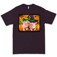 Plum halloween pigs Premium Tee - Jasminsmagicworld