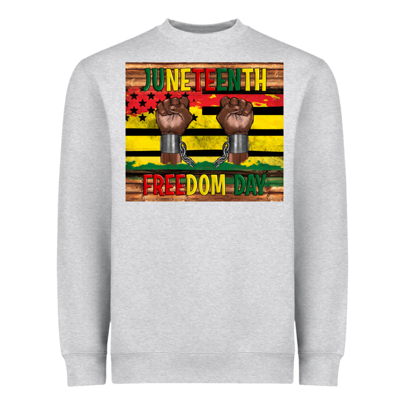 Juneteenth Freedom Day Tumbler Heavyweight Sweatshirt by Artiststas | Teevron
