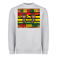 Heather Grey juneteenth freedom day tumbler Heavyweight Sweatshirt - Artiststas