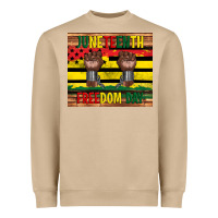 Mushroom juneteenth freedom day tumbler Heavyweight Sweatshirt - Artiststas
