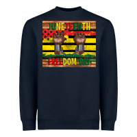 Navy juneteenth freedom day tumbler Heavyweight Sweatshirt - Artiststas