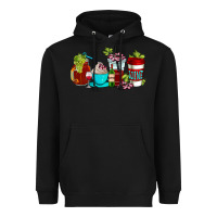 Black wine coffee cups Heavyweight Hoodie - AdoDesignShop