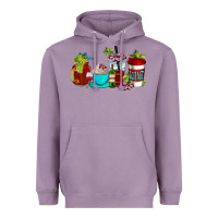Lavender wine coffee cups Heavyweight Hoodie - AdoDesignShop