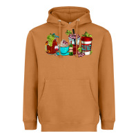 Meerkat wine coffee cups Heavyweight Hoodie - AdoDesignShop