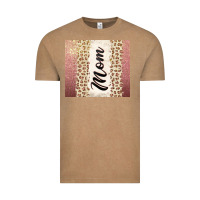Vintage Coffee Rose gold mom leopard glitter Vintage Tee - CowGirlArtShop
