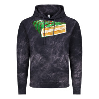 Cloud Black green christmas cake fa element 1 Vintage Hoodie - FaDigitalArtStudio