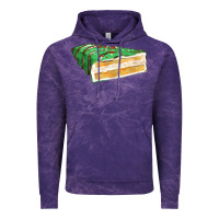 Cloud Purple green christmas cake fa element 1 Vintage Hoodie - FaDigitalArtStudio