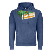 Vintage Denim green christmas cake fa element 1 Vintage Hoodie - FaDigitalArtStudio
