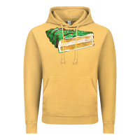 Vintage Mustard green christmas cake fa element 1 Vintage Hoodie - FaDigitalArtStudio