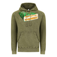 Vintage Olive green christmas cake fa element 1 Vintage Hoodie - FaDigitalArtStudio