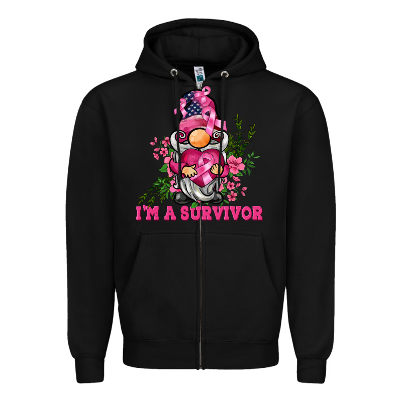 I'm A Survivor Gnome Zipper Hoodie by BarkalooDesign | Teevron