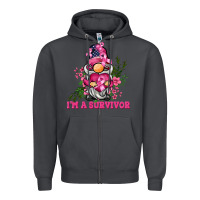 Smoke i'm a survivor gnome Zipper Hoodie - BarkalooDesign
