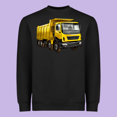 Dump Truck Heavyweight Sweatshirt Designed By Artiststas