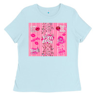 Baby Blue burn book Ladies Tee - TumblerDesignByShophia