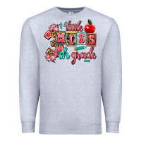 Heather Grey little miss 3 rh   grade Premium Sweatshirt - AdoDesignShop
