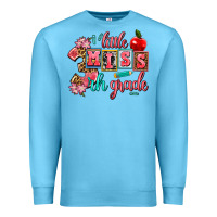 Ocean Blue little miss 3 rh   grade Premium Sweatshirt - AdoDesignShop