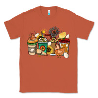 Copper Chicken coffee cups Classic Tee - HowdyJamesFarm