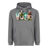 Storm cow coffee cups Heavyweight Hoodie - AdoDesignShop