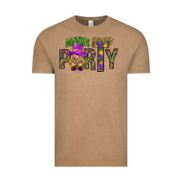 Vintage Coffee Mardi Gras party Vintage Tee - HowdyJamesFarm