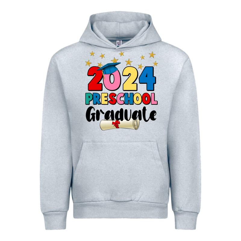 2024 Preschool Graduate Urban Hoodie by JahusDesignShop | Teevron