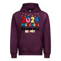 Mauve Wine 2024 preschool graduate Urban Hoodie - JahusDesignShop